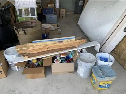 garage cleanout in Vero Beach before