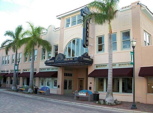 Sunrise Theater in Fort Pierce, Florida